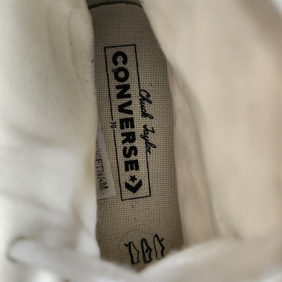 Converse Chuck Taylor Platform 3D Floral White Youth Kawaii Y2K Styl Sz 5 Preppy - Picture 6 of 11